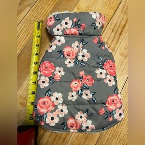 Floral Dog Coat
